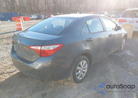 2015 Toyota Corolla Le from USA, damaged, VIN 5YFBURHE9FP225923